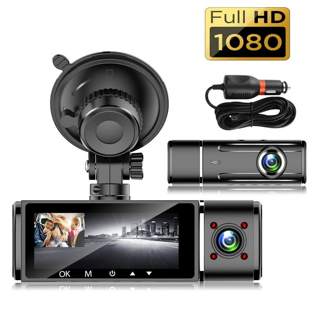 2.7 Inch Screen Full HD 1080P Car Dash Cam Camera Dual Lens Video Recording